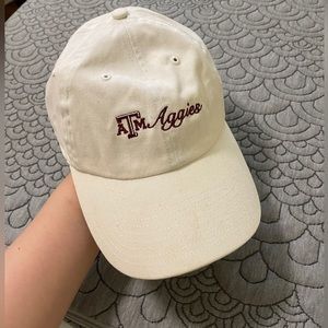 ‘47 brand white adjustable Texas A&M cap